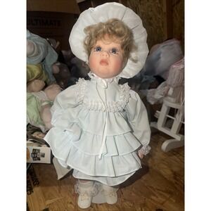 VTG  20" Elaine Campbell Original "Sweet" 1980s Doll LE 394 W/ Stand & Tags Rare